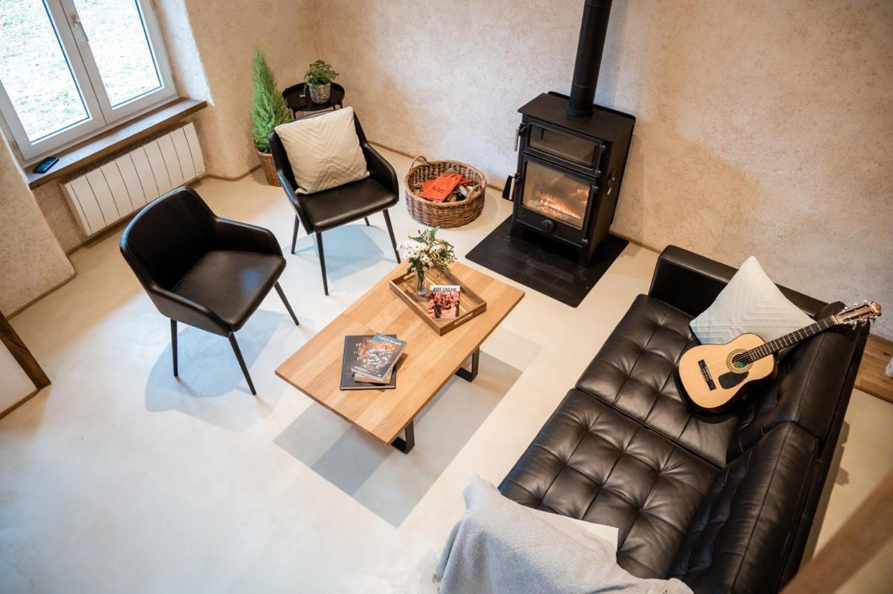 Cottage Breton - Gite De Charme En Centre Finistere Plonévez-du-Faou 外观 照片